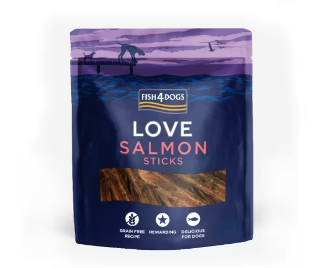 Fish4Dogs ® Love Lachs Sticks 85 g Fish4Dogs ® Love Lachs Sticks 85 g